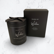 Load image into Gallery viewer, Waxes of Windsor &#39;Pitch Black&#39; 20cl Fragranced Natural Soy Candle
