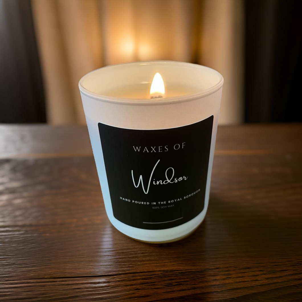 Waxes of Windsor 'Pure White' 20cl Fragranced Natural Soy Candle