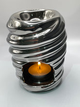 Load image into Gallery viewer, Small Chrome Shimmer Effect Wax Melt Burner
